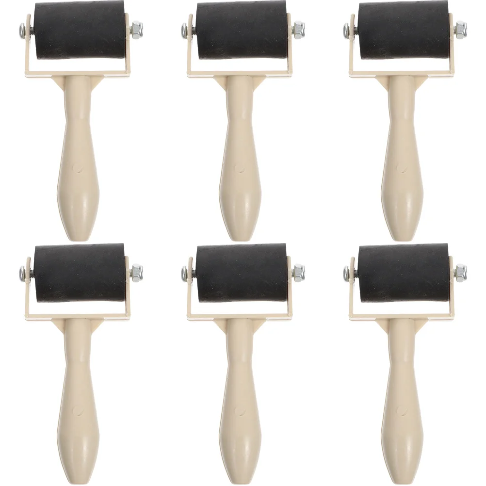6 Pcs Scroll Wheel Printmaking Tool Primary School Oil Brush Applicator Plastic Tools
6 Pcs Scroll Wheel Printmaking Tool Primary School Oil Brush Applicator Plastic Tools
