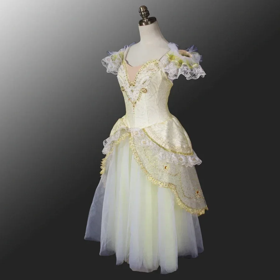 Professional Custom Size MOQ 1PCS Fast Production Women Girls Gold Ballet Romantic Tutu
Professional Custom Size MOQ 1PCS Fast Production Women Girls Gold Ballet Romantic Tutu
