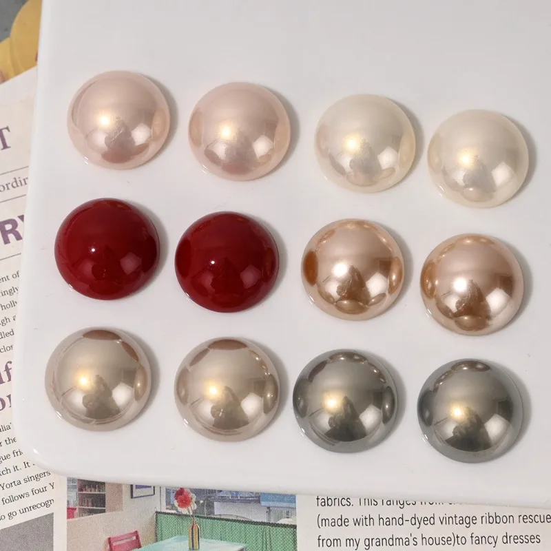 20mm High Gloss Imitation Pearl Clip On Earrings For Women Multi-Color Non Pierced Ear Jewelry
20mm High Gloss Imitation Pearl Clip On Earrings For Women Multi-Color Non Pierced Ear Jewelry