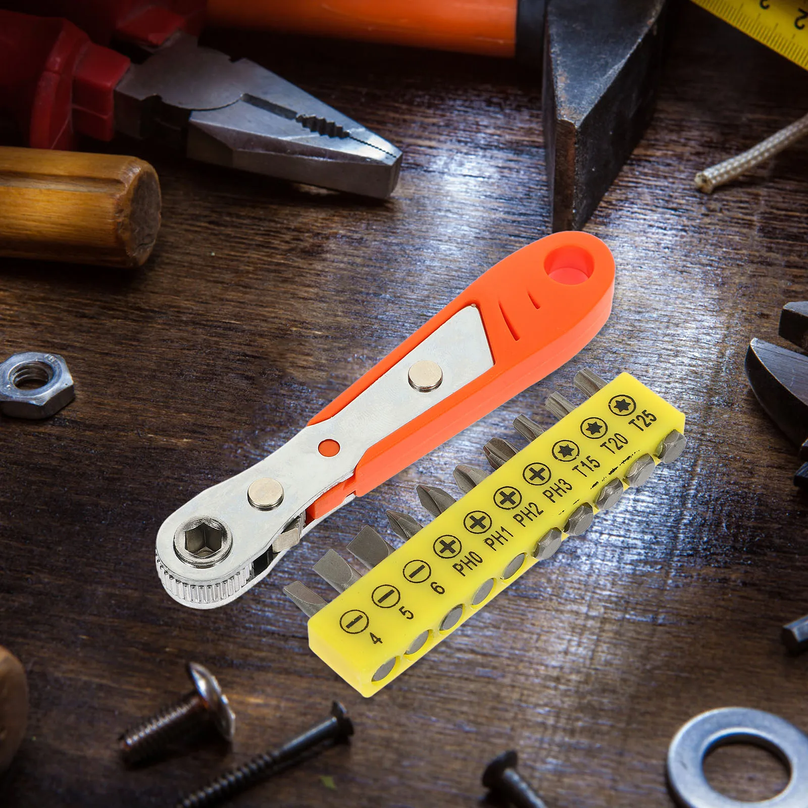 1 set Ratchet Screwdriver Socket 36-Tooth Bi-Directional L-Shaped Handle Quick Adjustment Sturdy Hand Tool For Brake Repair
1 set Ratchet Screwdriver Socket 36-Tooth Bi-Directional L-Shaped Handle Quick Adjustment Sturdy Hand Tool For Brake Repair