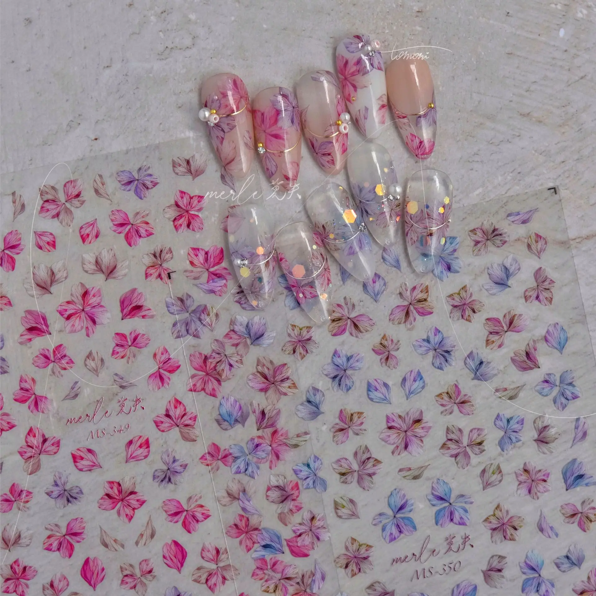 Translucent Flower High Quality Nail Art Sticker Thin And Tough Design Decoration Decals DIY Art Manicure MS-349
Translucent Flower High Quality Nail Art Sticker Thin And Tough Design Decoration Decals DIY Art Manicure MS-349