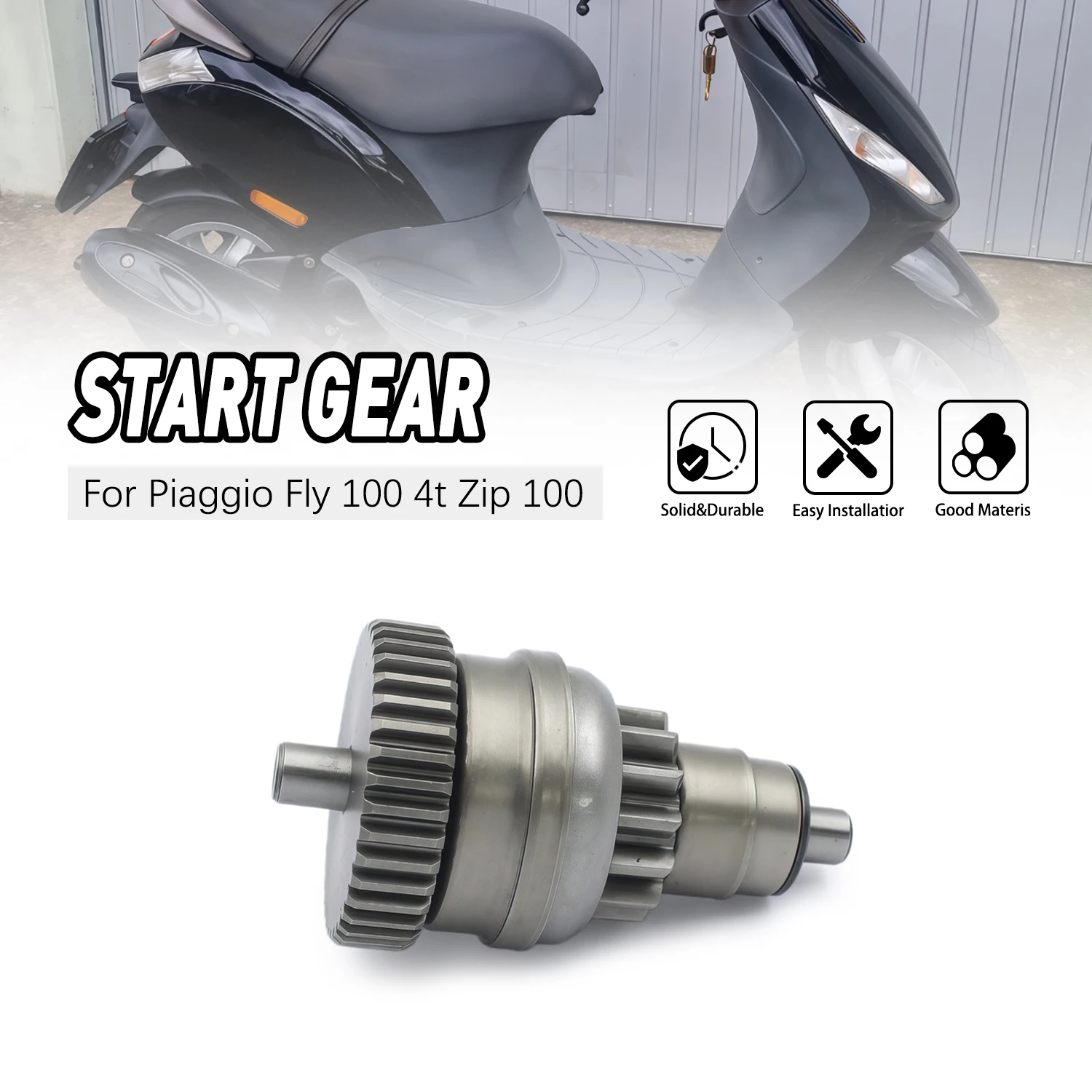 VS431321 Starter Clutch Gear For Piaggio Typhoon 125 Gilera Runner 125SP/FX Fly 100 4t Zip 100
VS431321 Starter Clutch Gear For Piaggio Typhoon 125 Gilera Runner 125SP/FX Fly 100 4t Zip 100