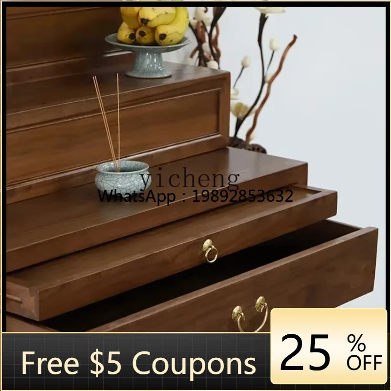 1 Solid Wood Tibetan Style Altar Three-Layer Household Incense Burner Table Simple Modern Buddha Cabinet
1 Solid Wood Tibetan Style Altar Three-Layer Household Incense Burner Table Simple Modern Buddha Cabinet