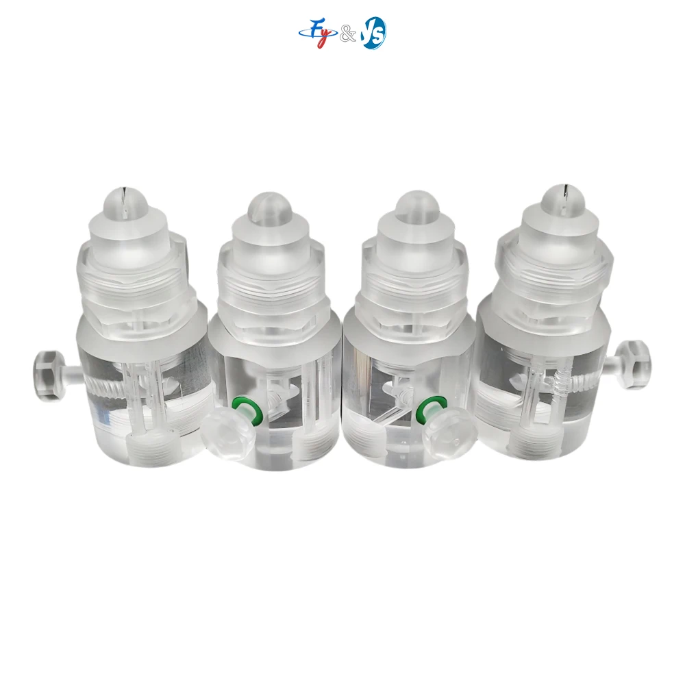 50Pcs 1/8" Plastic Two-fluid Misting Acrylic Transparent Air Atomizing Nozzle Spraying Systems Air Atomizing Nozzles for Cooling
50Pcs 1/8" Plastic Two-fluid Misting Acrylic Transparent Air Atomizing Nozzle Spraying Systems Air Atomizing Nozzles for Cooling