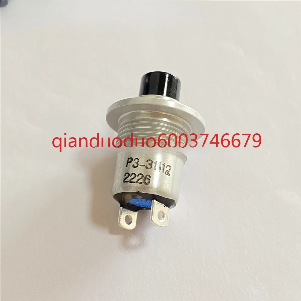 P3-31112 American OTTO Pushbutton Switch Black SPST-NO Normally Open | 10A | 115VAC | 28VDC Solder Piece
P3-31112 American OTTO Pushbutton Switch Black SPST-NO Normally Open | 10A | 115VAC | 28VDC Solder Piece