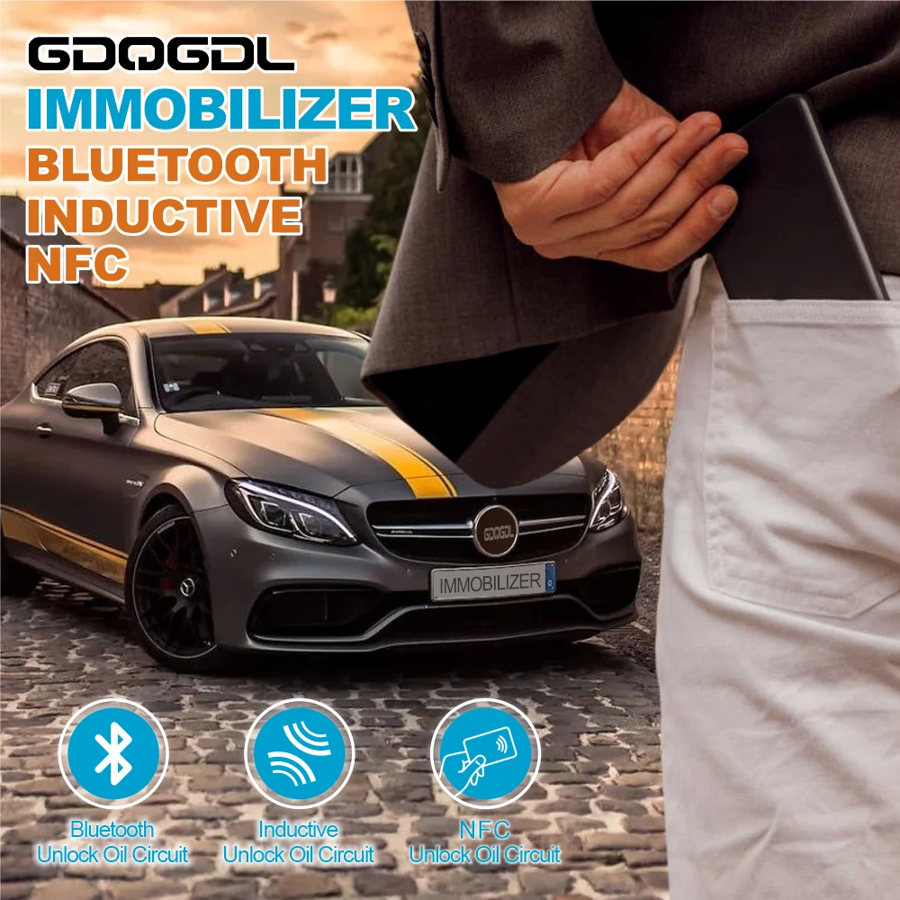 GDQGDL NFC Bluetooth-иммобилайзер, беспроводная вторичная противоугонная интеллектуальная система, удаленная автоматическая разряда или разблокировка масляной цепи
GDQGDL NFC Bluetooth-иммобилайзер, беспроводная вторичная противоугонная интеллектуальная система, удаленная автоматическая разряда или разблокировка масляной цепи