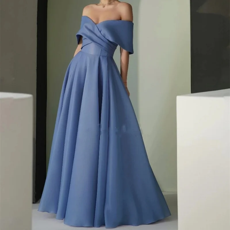 Sexy Satin Long Dress A-line Sweetheart Neck Evening Gowns Formal Evening Party Prom Dresses Customized
Sexy Satin Long Dress A-line Sweetheart Neck Evening Gowns Formal Evening Party Prom Dresses Customized