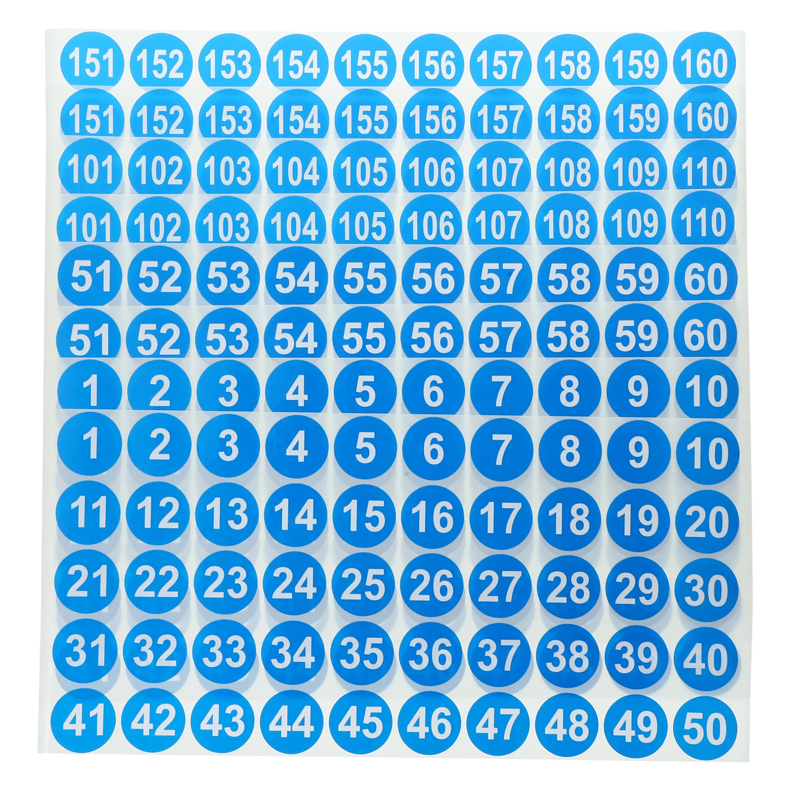 8 Sheets Waterproof Number Stickers 1-200 Round Digital Labels Blue Classification Marking Multi-use Adhesive Tags
8 Sheets Waterproof Number Stickers 1-200 Round Digital Labels Blue Classification Marking Multi-use Adhesive Tags