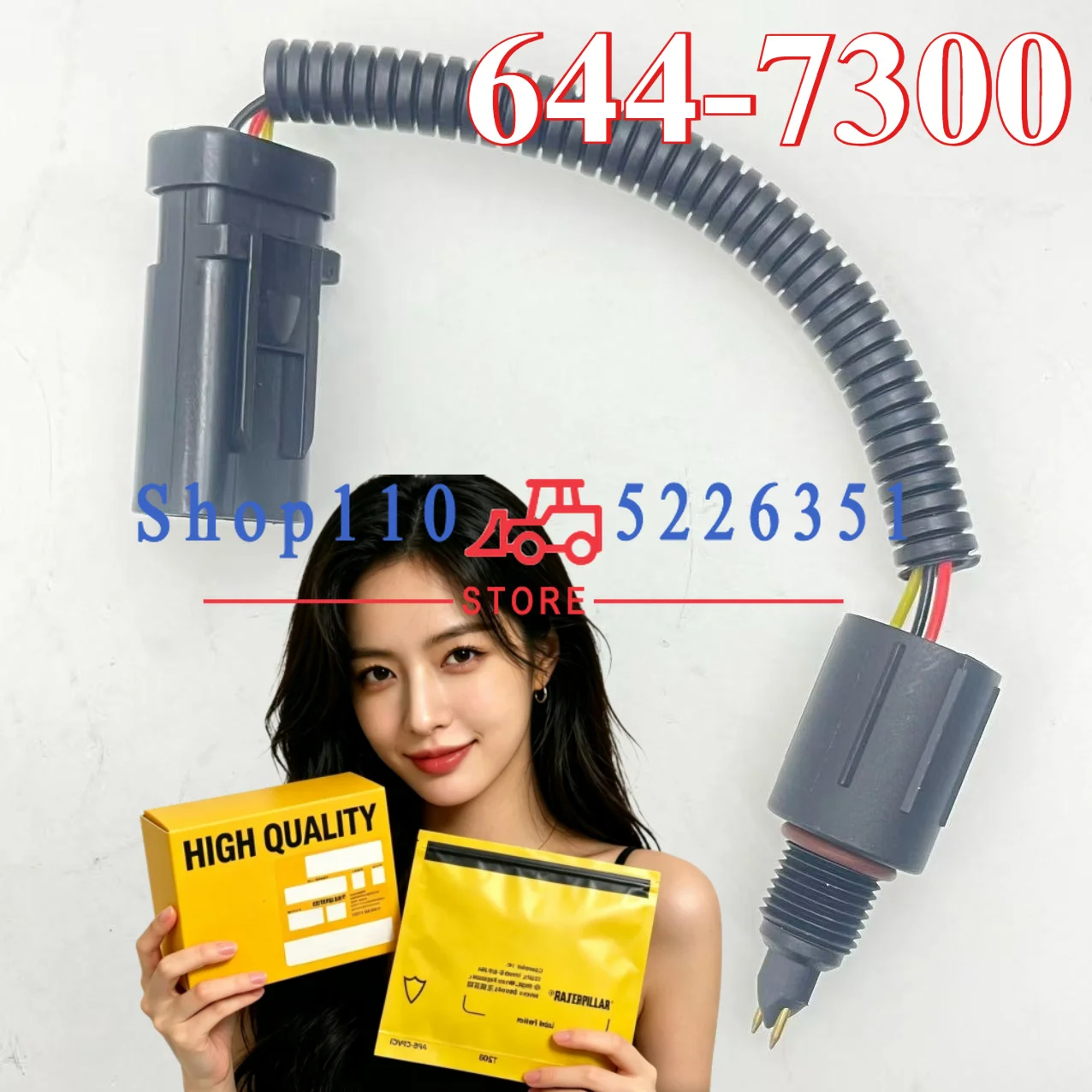 644-7300 Liquid Level Sensor 6447300 for Excavator E320 E330 E320GC E323 E340 Construction Machinery Part
644-7300 Liquid Level Sensor 6447300 for Excavator E320 E330 E320GC E323 E340 Construction Machinery Part