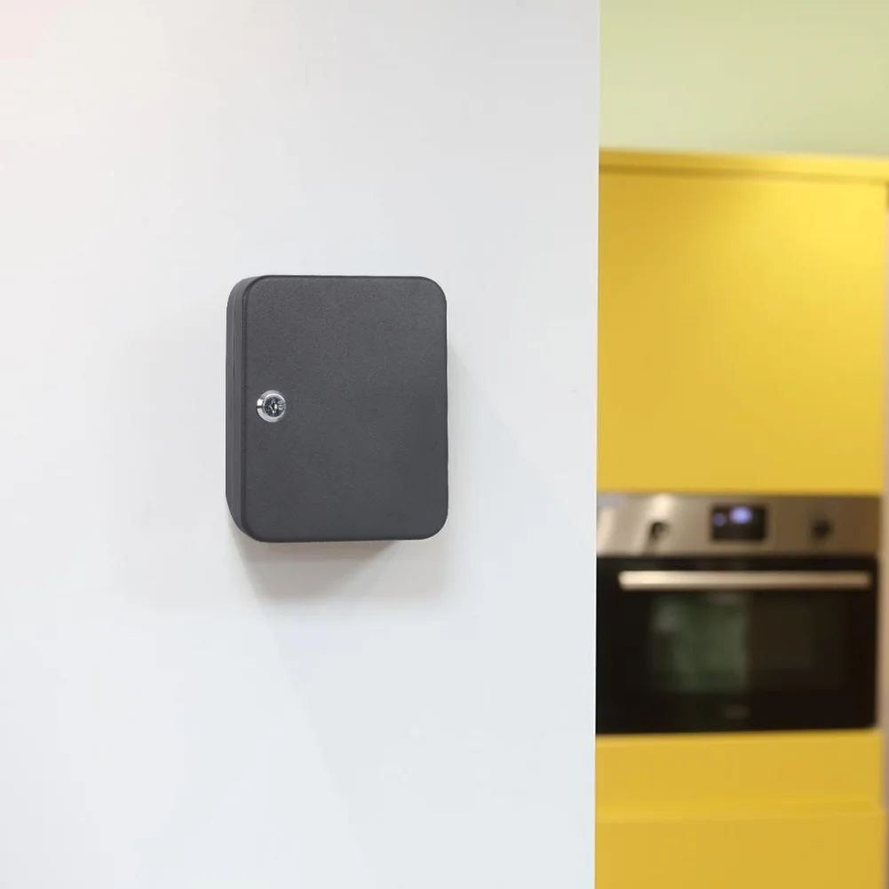 Key Box Wall Mounted 20 Key Hooks Key Cabinet Wall Mount with Key/Code Lock Locking Key Organizer Key Cabinet Lock Box
Key Box Wall Mounted 20 Key Hooks Key Cabinet Wall Mount with Key/Code Lock Locking Key Organizer Key Cabinet Lock Box
