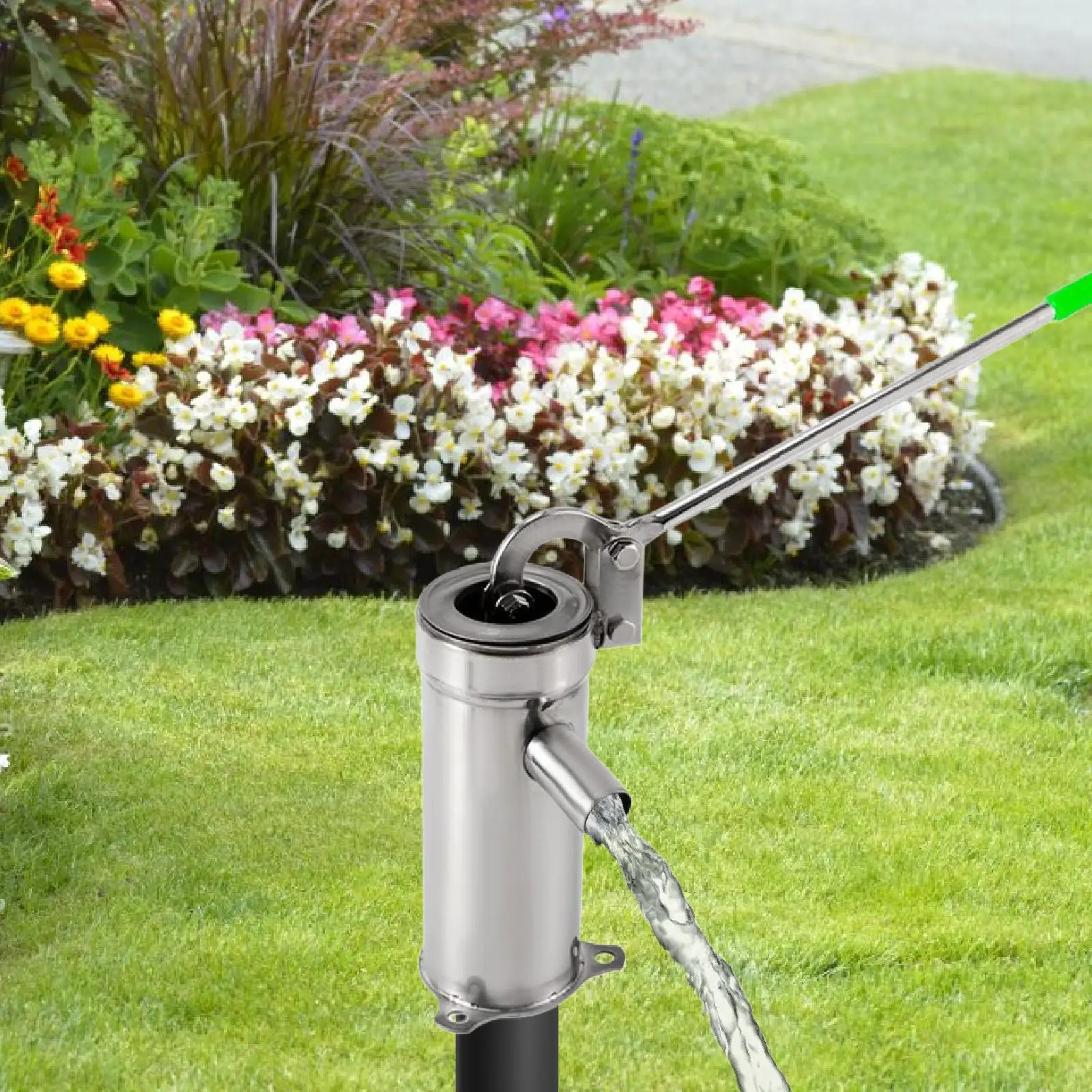 Ручной насос для откачки воды из нержавеющей стали, эргономичный, для полива сада, двора, фермы, пруда
Ручной насос для откачки воды из нержавеющей стали, эргономичный, для полива сада, двора, фермы, пруда