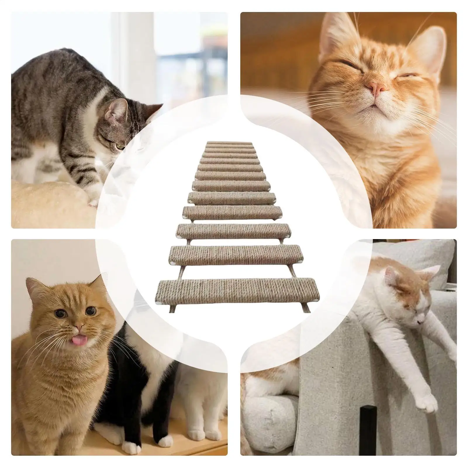 Cat Ladder 40 Inch Kitten Paw Grinding Supplies Indoor Cat Climbing Frame For Pet Parents Trainers Animal Lovers Office
Cat Ladder 40 Inch Kitten Paw Grinding Supplies Indoor Cat Climbing Frame For Pet Parents Trainers Animal Lovers Office