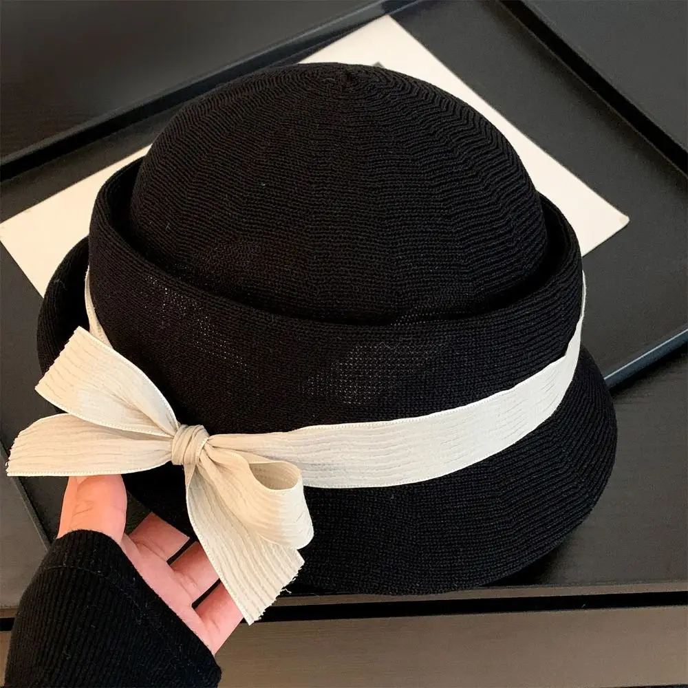 Elegant Bowknot Bow Topper Hat Weave Knitted Women Bucket Hat Thin French Style Fisherman Hat Spring Summer
Elegant Bowknot Bow Topper Hat Weave Knitted Women Bucket Hat Thin French Style Fisherman Hat Spring Summer