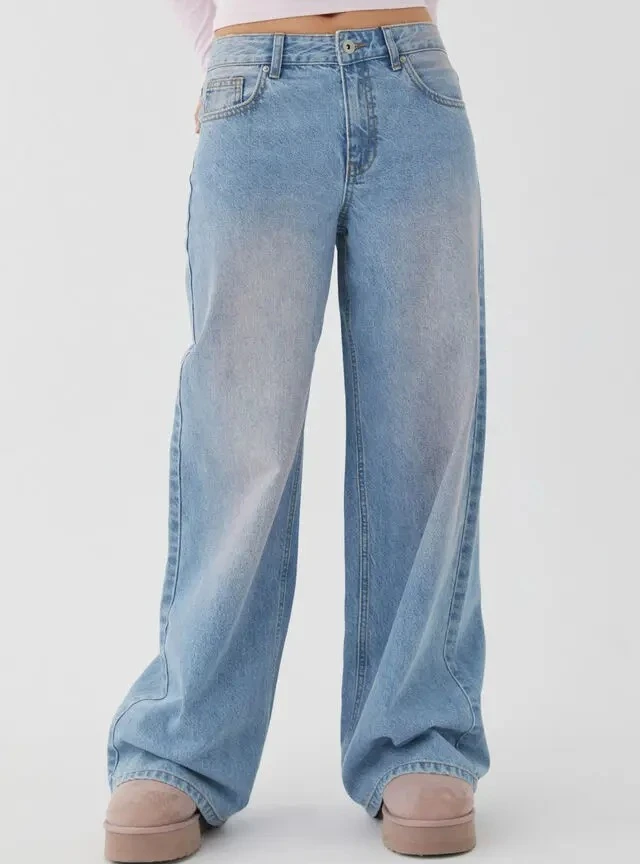 Women Denim Pant Jeans Wide Leg Floor Length Pants High Waist Straight Trousers Y2k Streetwear Mom Jeans Casual Loose 2025
Women Denim Pant Jeans Wide Leg Floor Length Pants High Waist Straight Trousers Y2k Streetwear Mom Jeans Casual Loose 2025
