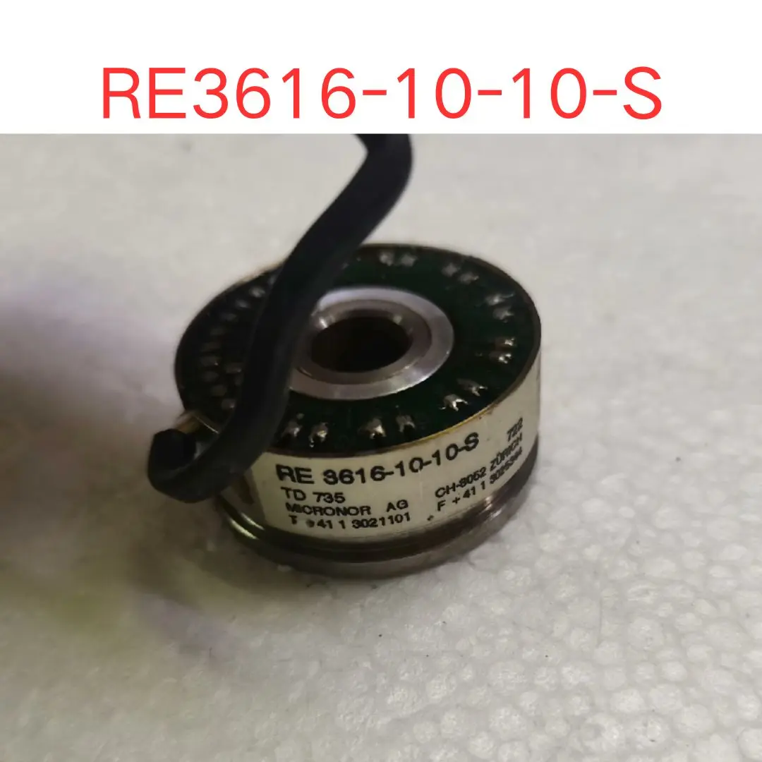 Second-hand test OK RE3616-10-10-S encoder Fast delivery
Second-hand test OK RE3616-10-10-S encoder Fast delivery