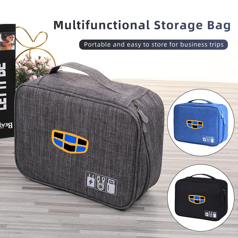 Car Digital Product Storage Bag Travel Charging Cable Organizer Case For Geely Atlas SUV Boyue Borui Coolray Emgrand NL3 GC9 X6
Car Digital Product Storage Bag Travel Charging Cable Organizer Case For Geely Atlas SUV Boyue Borui Coolray Emgrand NL3 GC9 X6