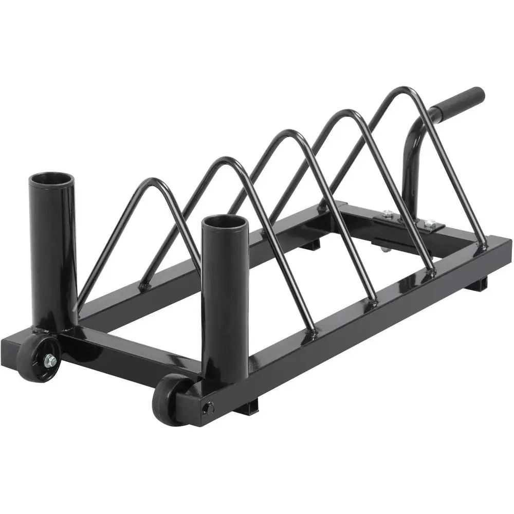 Portable Black Bar Plate Storage Rack with Handle and Wheels
Portable Black Bar Plate Storage Rack with Handle and Wheels