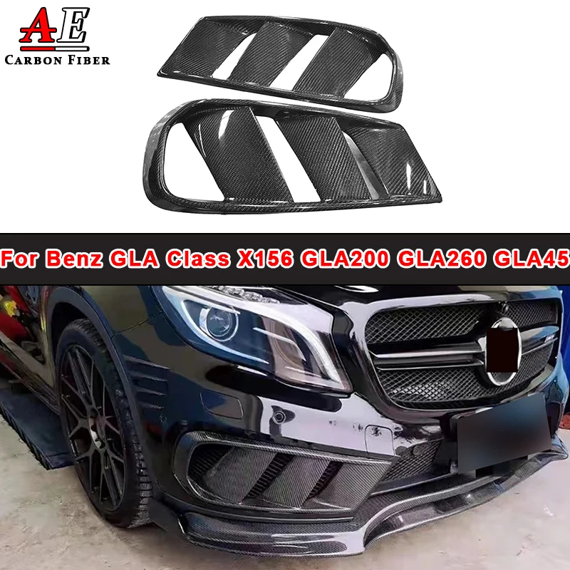 For Mercedes Benz GLA Class X156 GLA 200 GLA260 GLA45 Carbon Fiber Front Bumper Air Intake Vent Fog lamp Mesh Grill Frame Cover
For Mercedes Benz GLA Class X156 GLA 200 GLA260 GLA45 Carbon Fiber Front Bumper Air Intake Vent Fog lamp Mesh Grill Frame Cover