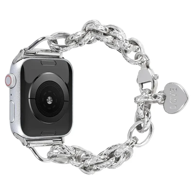 Металлический ремешок для Apple Watch Band 46 мм 42 мм 44 мм 40 мм 45 мм 41 мм 49 мм Браслет из нержавеющей стали для iWatch Ultra 10 9 8 7 SE 4 Band 
Металлический ремешок для Apple Watch Band 46 мм 42 мм 44 мм 40 мм 45 мм 41 мм 49 мм Браслет из нержавеющей стали для iWatch Ultra 10 9 8 7 SE 4 Band