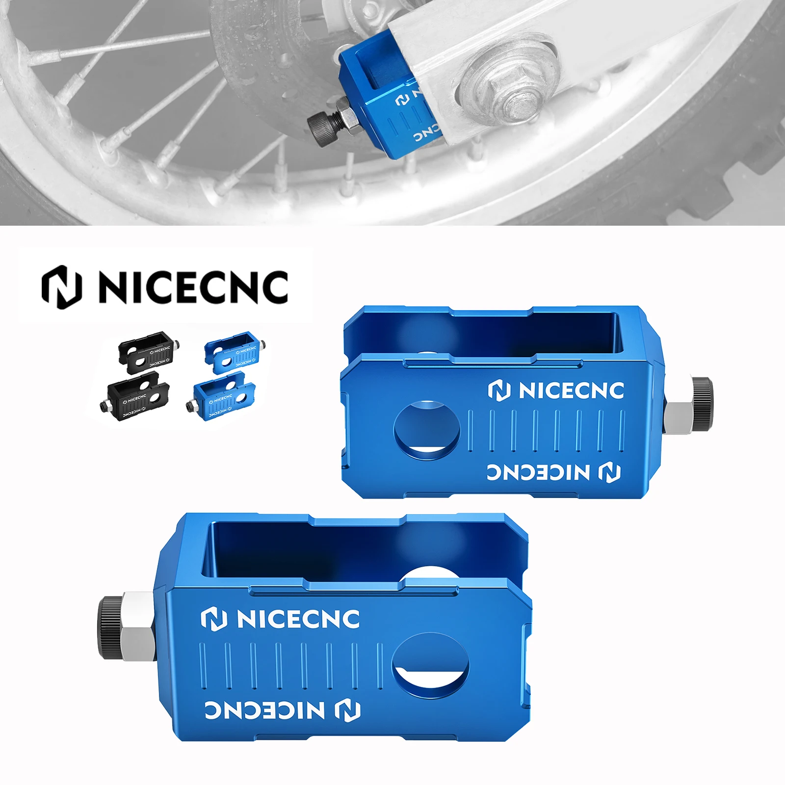 NICECNC For Yamaha YZ85 1992-2018 2017 YZ80 1993-2001 YZ 85 80 Parts Rear Axle Block Chain Adjuster Billet Aluminum Accessories
NICECNC For Yamaha YZ85 1992-2018 2017 YZ80 1993-2001 YZ 85 80 Parts Rear Axle Block Chain Adjuster Billet Aluminum Accessories