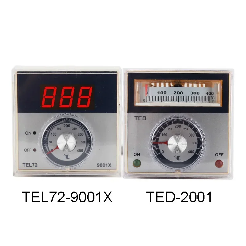 TED2001 TEL72-9001X Analog Digital Display Oven Temperature Controller K-type E-type 0~400°C
TED2001 TEL72-9001X Analog Digital Display Oven Temperature Controller K-type E-type 0~400°C