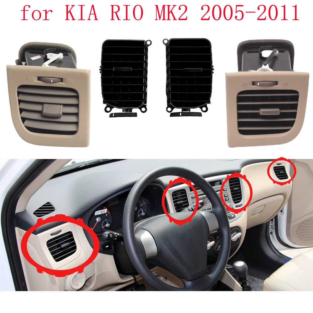 WQLSK for KIA Rio 1G97410000 1G97420000 1G97370000 1G97380000 Beige Brand New Genuine 1G973-80000 Duct Assy-Side Air Vent
WQLSK for KIA Rio 1G97410000 1G97420000 1G97370000 1G97380000 Beige Brand New Genuine 1G973-80000 Duct Assy-Side Air Vent