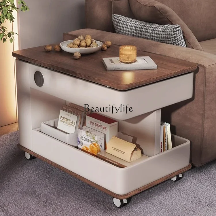 LXSolid wood movable sofa side few modern simple small apartment light luxury living room household lifting storage side cabinet
LXSolid wood movable sofa side few modern simple small apartment light luxury living room household lifting storage side cabinet