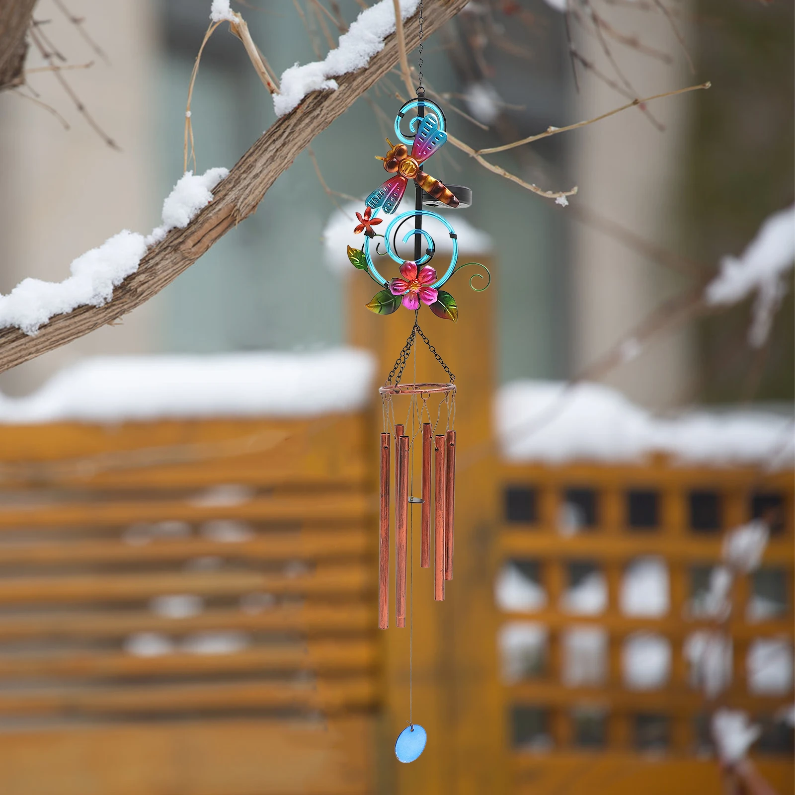 Colorful Wrought Iron Wind Chime Pendant Locket Bell Hanging Decor Balcony Luminous
Colorful Wrought Iron Wind Chime Pendant Locket Bell Hanging Decor Balcony Luminous