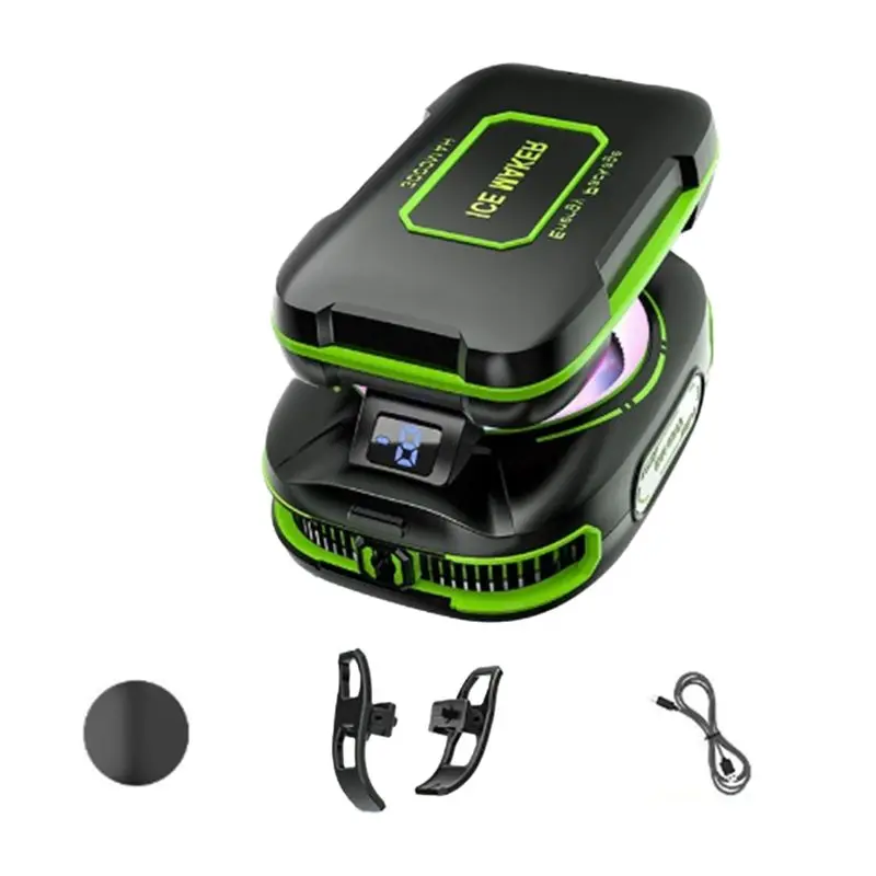 Бесшумный магнитный радиатор для охлаждения мобильного телефона, перезаряжаемый, с цифровым дисплеем, охлаждающий аксессуар
Бесшумный магнитный радиатор для охлаждения мобильного телефона, перезаряжаемый, с цифровым дисплеем, охлаждающий аксессуар