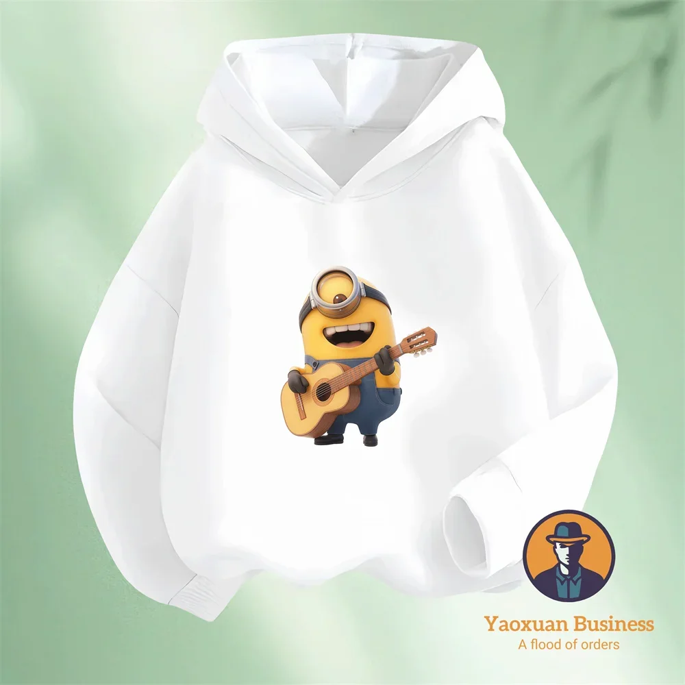 Multi Occasion 2-14Y Boys Girls Pure Cotton Hoodie Minions Vintage Cartoon Pattern Design
Multi Occasion 2-14Y Boys Girls Pure Cotton Hoodie Minions Vintage Cartoon Pattern Design