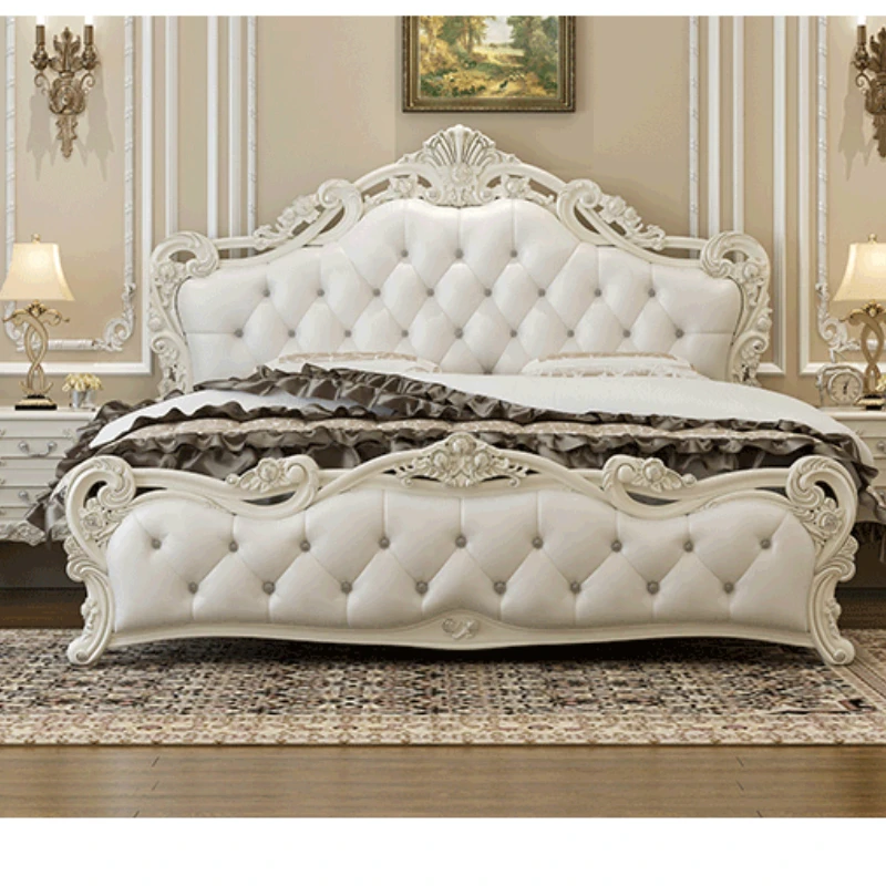 European bed, double bed, bed leather
European bed, double bed, bed leather