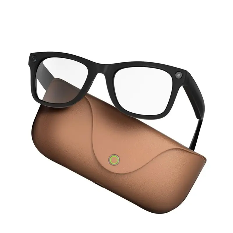 AT82-Intelligent AI Translation Glasses 8MP HD Camera Video Recording Voice Call With Charging Case Smart AI Glasses
AT82-Intelligent AI Translation Glasses 8MP HD Camera Video Recording Voice Call With Charging Case Smart AI Glasses