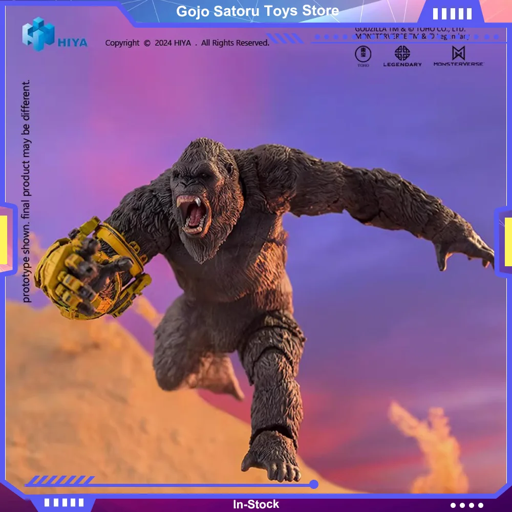 HIYA Exquisite Basic Series Godzilla X Kong 6inch 16CM Action Figure Empire Kong Beast Glove Anime Model Movable Collection Toys
HIYA Exquisite Basic Series Godzilla X Kong 6inch 16CM Action Figure Empire Kong Beast Glove Anime Model Movable Collection Toys