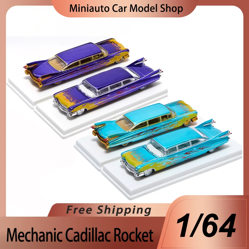 Mechanic 1:64 Scale Extended Cadillac Rocket Car Alloy Diecast Model Custom Toy Collectible Miniature For Kids Ornament Gift
Mechanic 1:64 Scale Extended Cadillac Rocket Car Alloy Diecast Model Custom Toy Collectible Miniature For Kids Ornament Gift