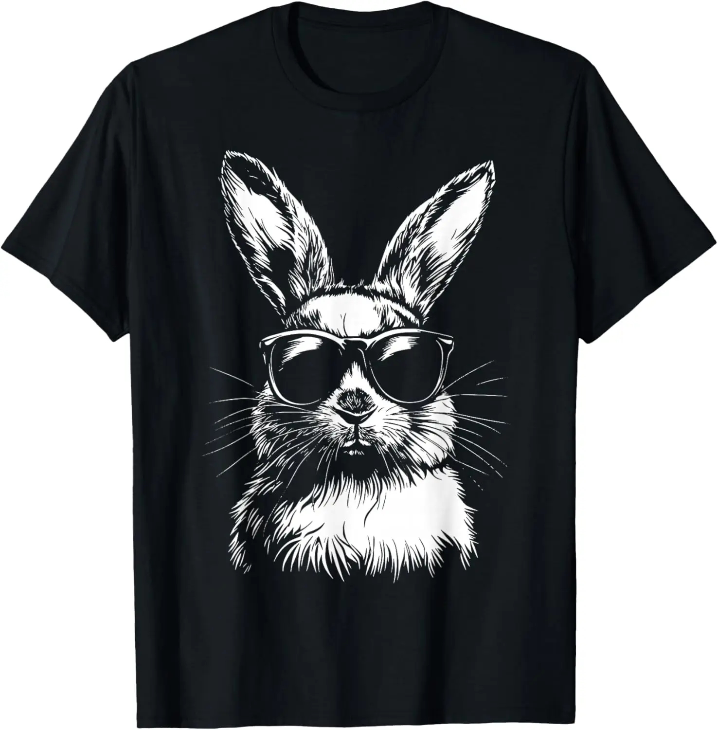 Cool Bunny Rabbit Wearing Sunglasses Graphic Print Cotton Casual T-Shirt for Men
Cool Bunny Rabbit Wearing Sunglasses Graphic Print Cotton Casual T-Shirt for Men