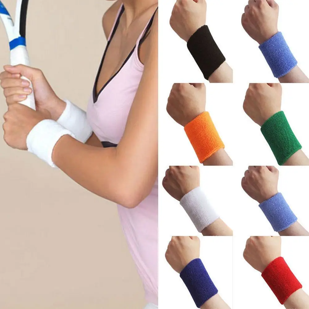 Unisex Stretchy Basket Tennis Gym Sport Squash Badminton Cotton Cloth Sweatbands Wrist Guard Hand Strap Wristband
Unisex Stretchy Basket Tennis Gym Sport Squash Badminton Cotton Cloth Sweatbands Wrist Guard Hand Strap Wristband