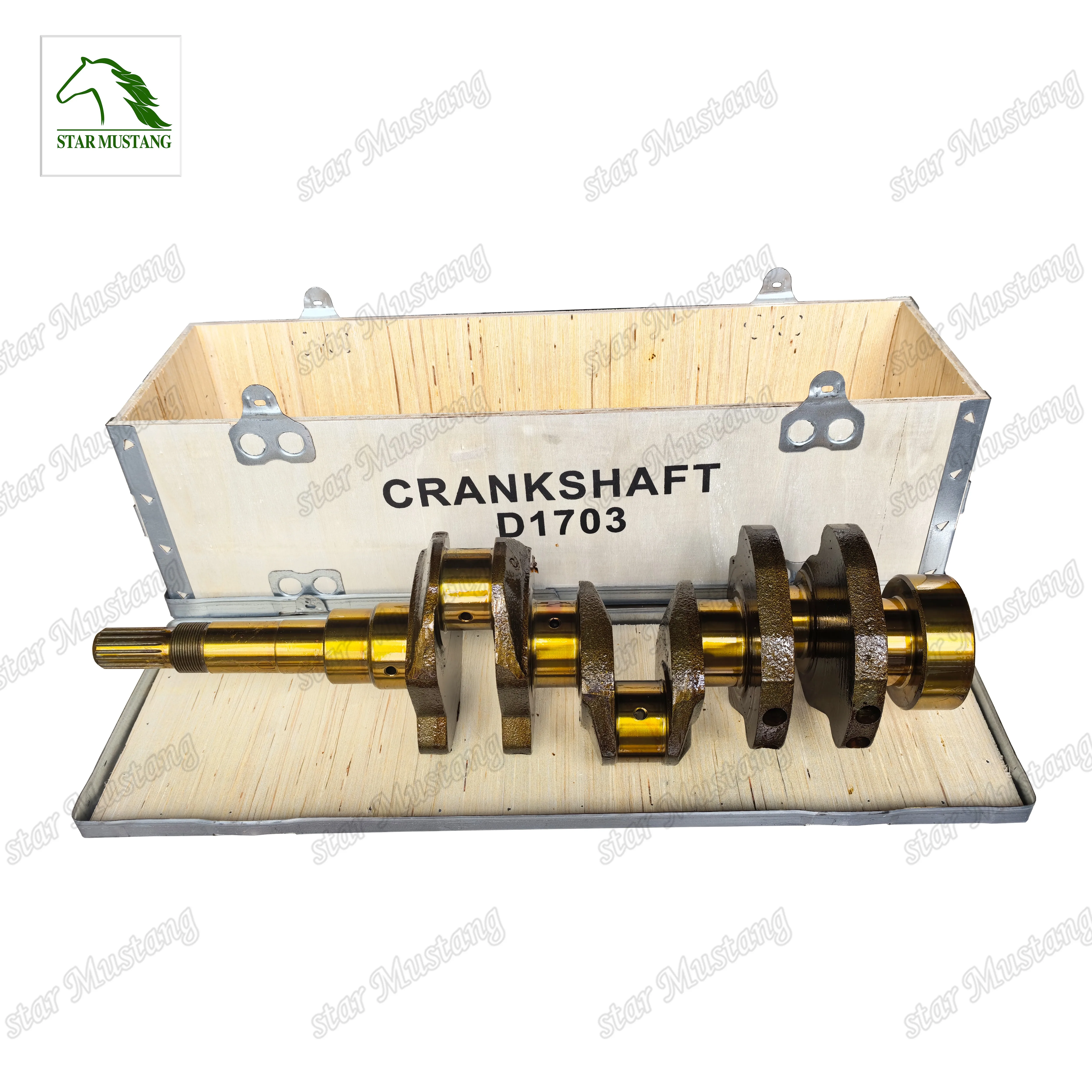 Crankshaft D1703 Main Crankshaft Bearing 52mm Connecting Rod Bearing 47mm 1A051-23020 for Kubota Tractor Diesel Engine
Crankshaft D1703 Main Crankshaft Bearing 52mm Connecting Rod Bearing 47mm 1A051-23020 for Kubota Tractor Diesel Engine