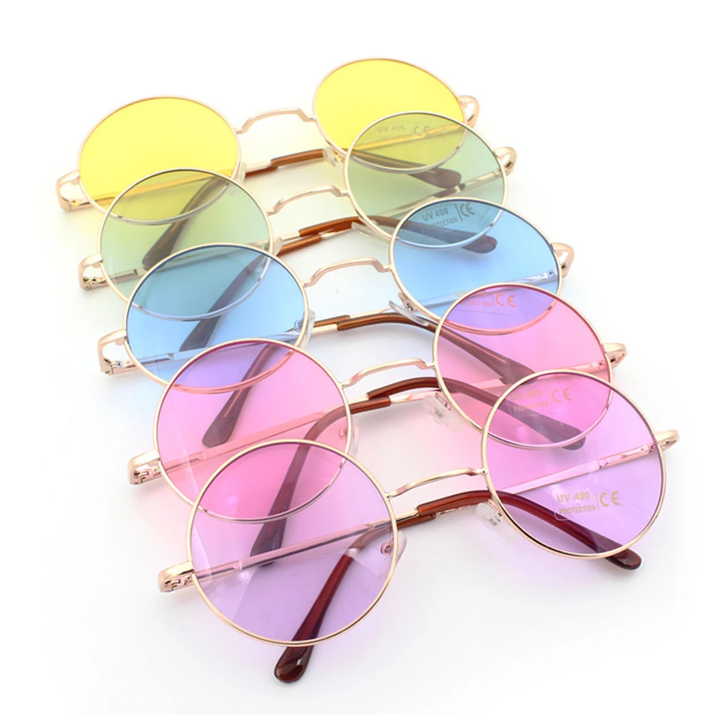 Colored Round Oversized Sunglasses UV400 Protection Retro Glasses for Men Women (Gold Frame Green Eyeglass)
Colored Round Oversized Sunglasses UV400 Protection Retro Glasses for Men Women (Gold Frame Green Eyeglass)