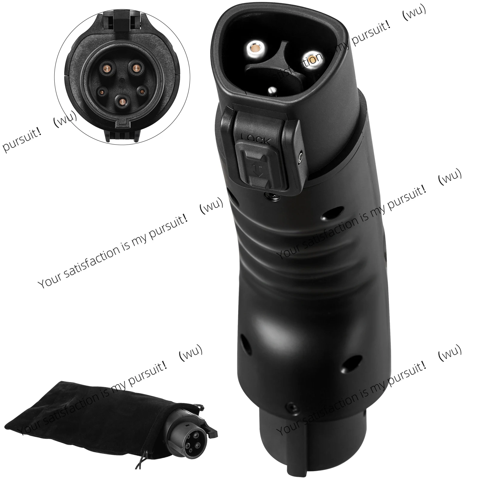 48 Amp 240V Charging Adapter and IP65 Storage Bag Fall Lock for Tesla High Power Wall Mount Connectors
48 Amp 240V Charging Adapter and IP65 Storage Bag Fall Lock for Tesla High Power Wall Mount Connectors