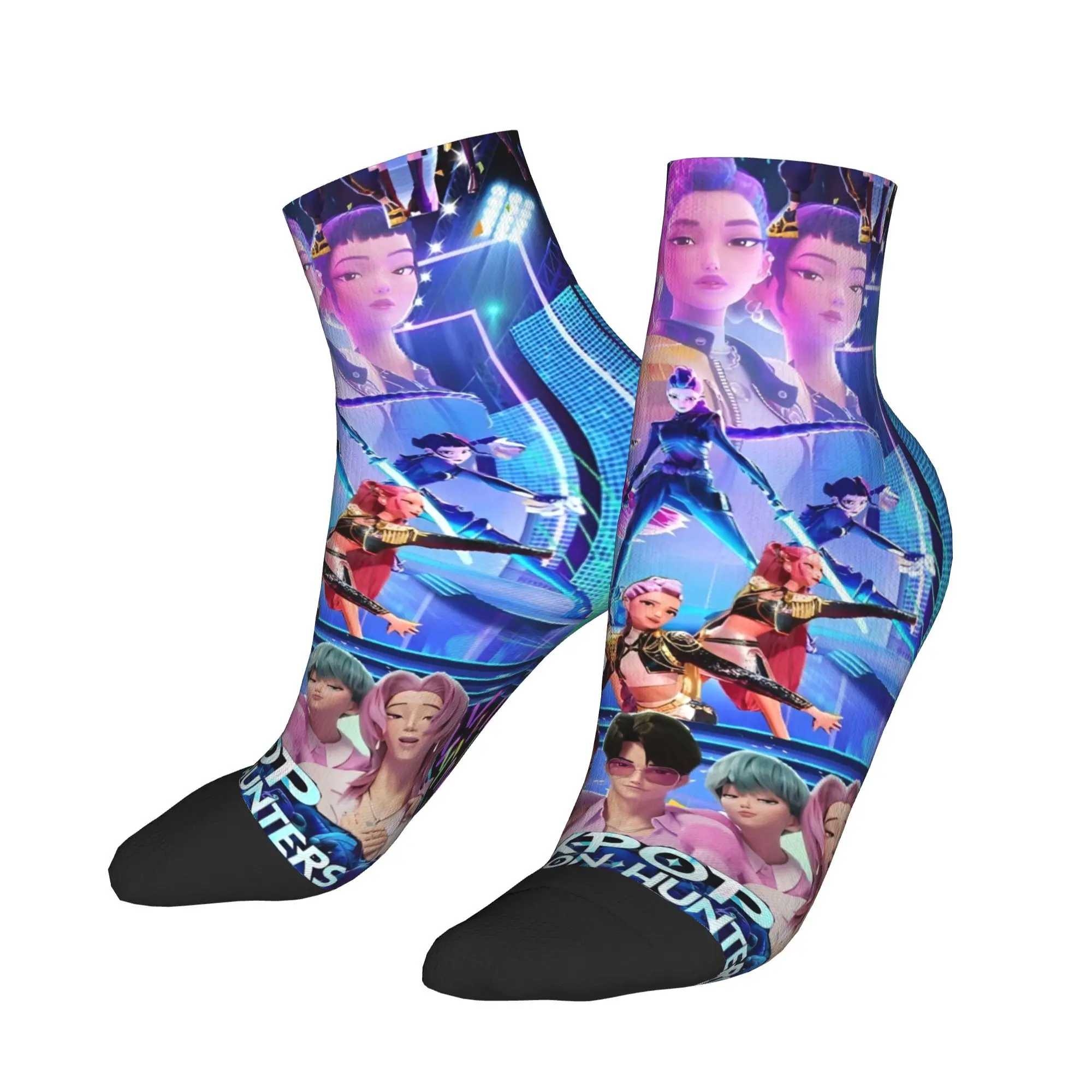 KPop Demon Hunters Socks Fashion Ankle Socks Autumn Anti Skid Unisex Men Breathable Design Outdoor Casual Sock
KPop Demon Hunters Socks Fashion Ankle Socks Autumn Anti Skid Unisex Men Breathable Design Outdoor Casual Sock