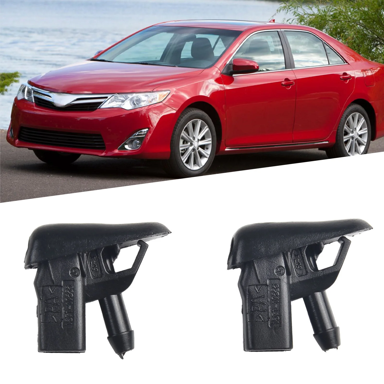 Car Nozzle Spray Jet Pair of Windscreen Washer Jets Direct Fit for Volvo S60 XC60 S80 XC70 V70 Tested and Shipped
Car Nozzle Spray Jet Pair of Windscreen Washer Jets Direct Fit for Volvo S60 XC60 S80 XC70 V70 Tested and Shipped