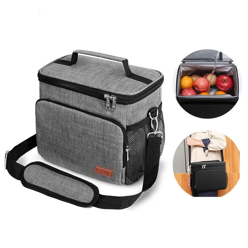 Lunch Box for Men Outdoor Heavy Duty Lunch Bag Work Leakproof Insulated Durable Thermal Cooler Bag Meal Camping Picnic
Lunch Box for Men Outdoor Heavy Duty Lunch Bag Work Leakproof Insulated Durable Thermal Cooler Bag Meal Camping Picnic