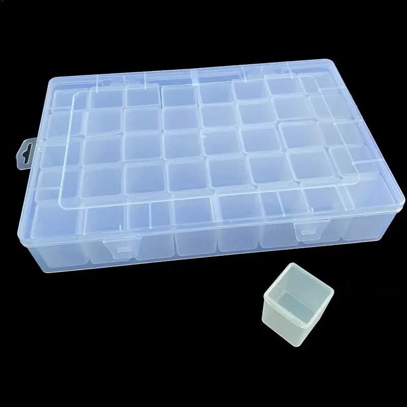 Large plastic storage box set, 40 classified storage boxes with large capacity sensor box, diamond painting storage box
Large plastic storage box set, 40 classified storage boxes with large capacity sensor box, diamond painting storage box