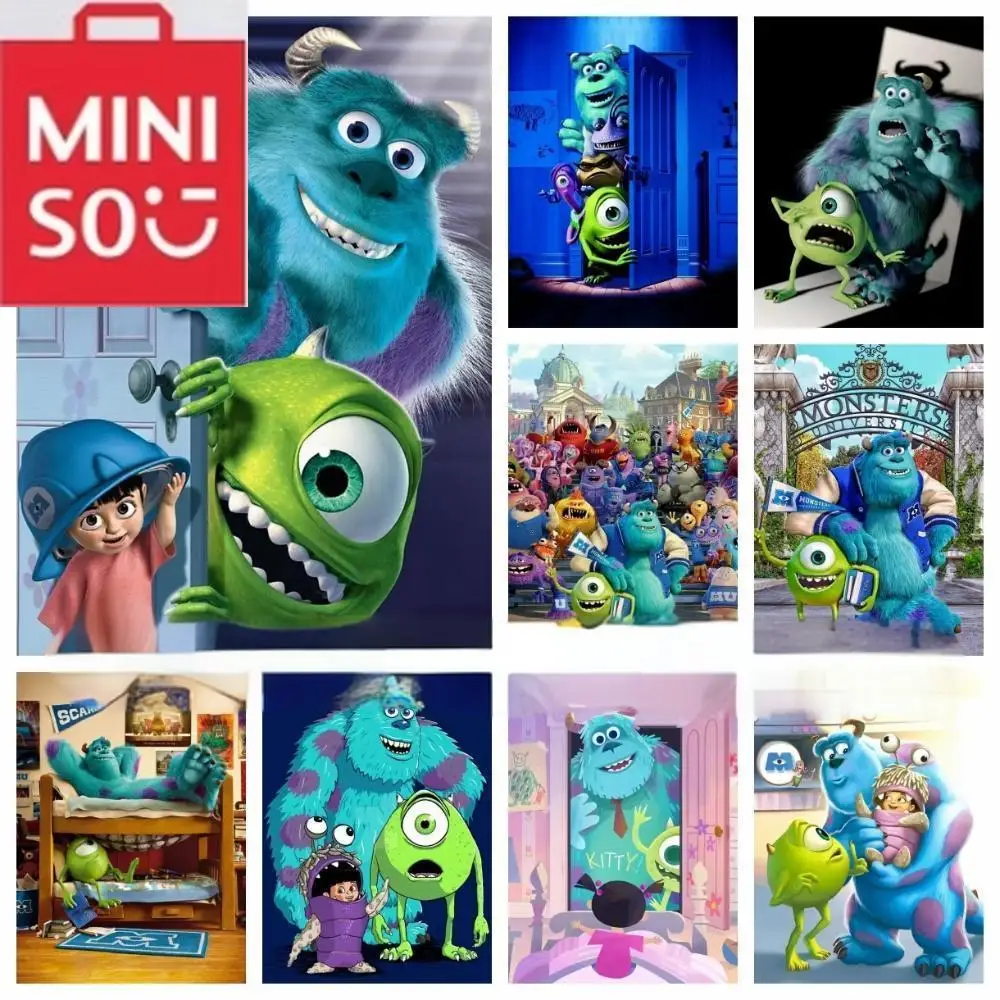 MINISO 5D DIY Monsters Inc алмазная живопись вышивка Disney мультфильм мозаика художественное ремесло домашний декор для детей
MINISO 5D DIY Monsters Inc алмазная живопись вышивка Disney мультфильм мозаика художественное ремесло домашний декор для детей
