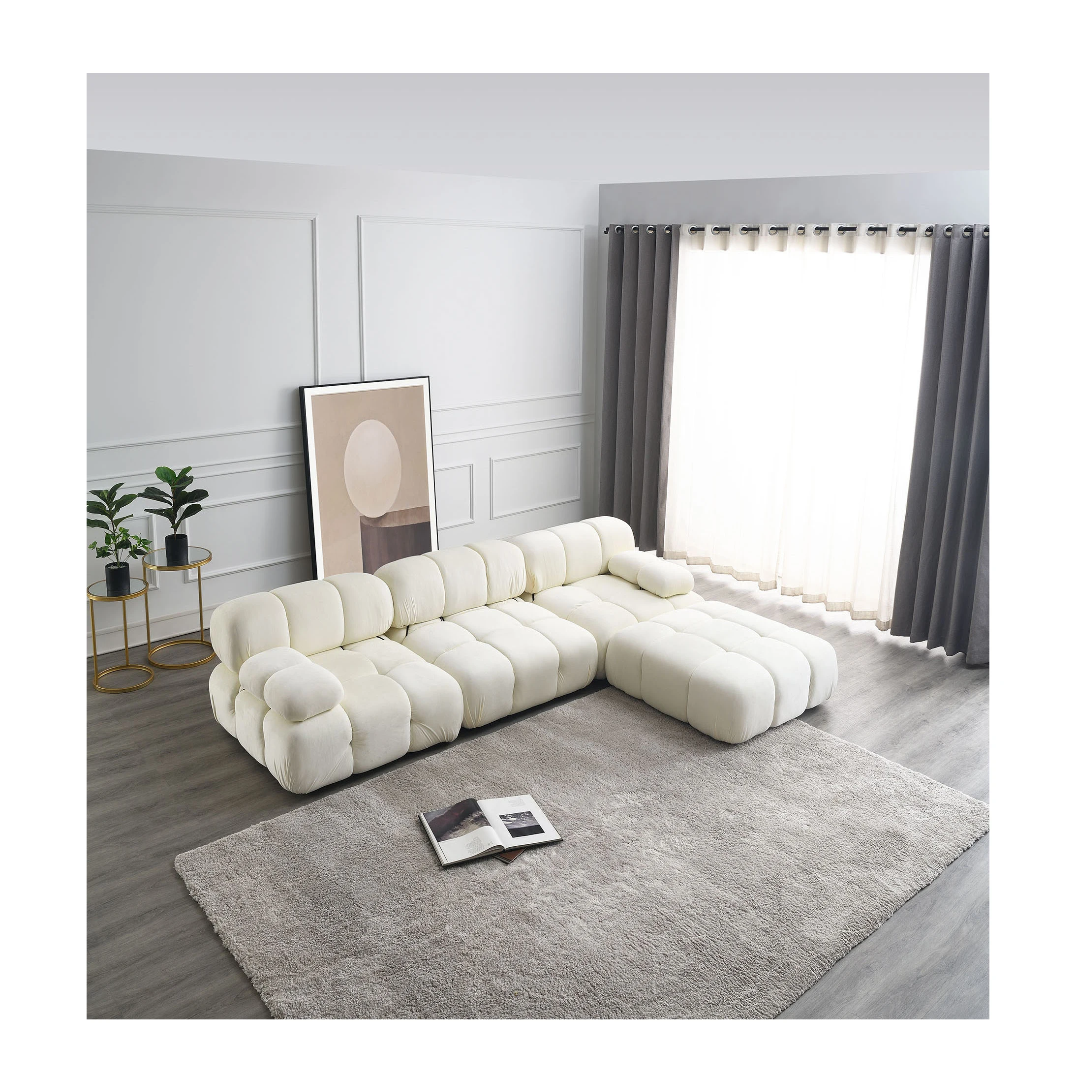 #Nordic l Shape Sectional Sofa With Ottoman Modular Combination Velvet Modular Sofas Long Couch
#Nordic l Shape Sectional Sofa With Ottoman Modular Combination Velvet Modular Sofas Long Couch
