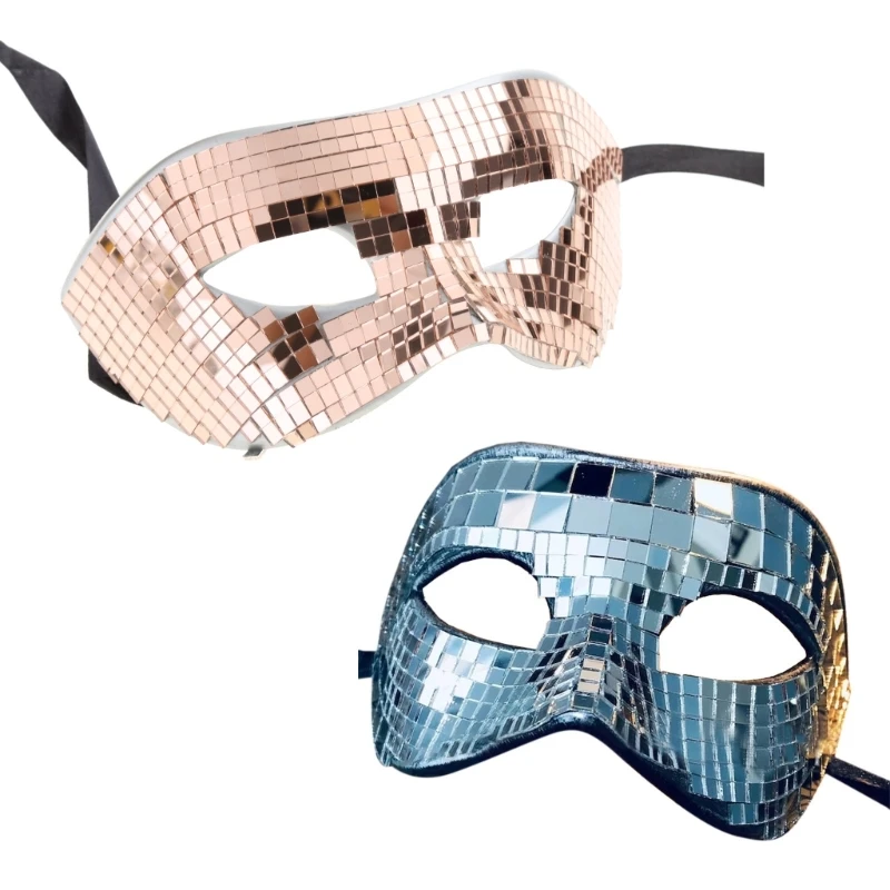 Sexy Glitter Eyemask Prom Mask Masquerade Ball Mask for Costume Party Cosplay Bright Silver Mirror Mask
Sexy Glitter Eyemask Prom Mask Masquerade Ball Mask for Costume Party Cosplay Bright Silver Mirror Mask