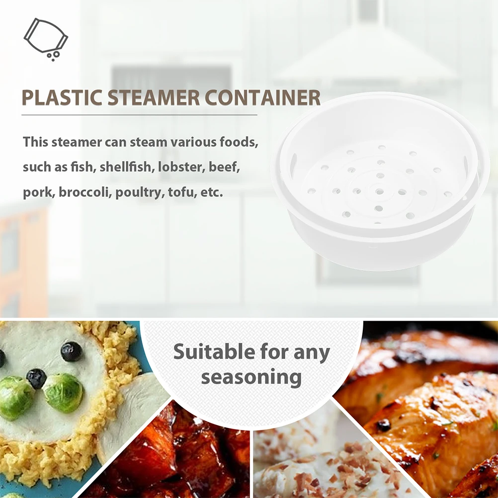 1Pcs Heavy Duty Electric Steamer Basket Suitable For Pressure Cooker Perfect For Steaming Rice Dim Sum And Seafood
1Pcs Heavy Duty Electric Steamer Basket Suitable For Pressure Cooker Perfect For Steaming Rice Dim Sum And Seafood