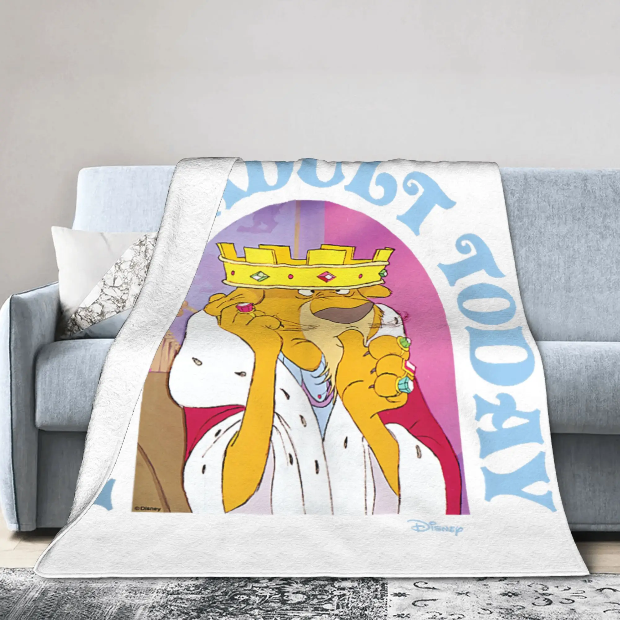 Robin Hood Prince John Wool Blankets Can't Adult Today Creative Throw Blankets for Sofa Bedding Lounge 125*100cm Ultra-Soft
Robin Hood Prince John Wool Blankets Can't Adult Today Creative Throw Blankets for Sofa Bedding Lounge 125*100cm Ultra-Soft