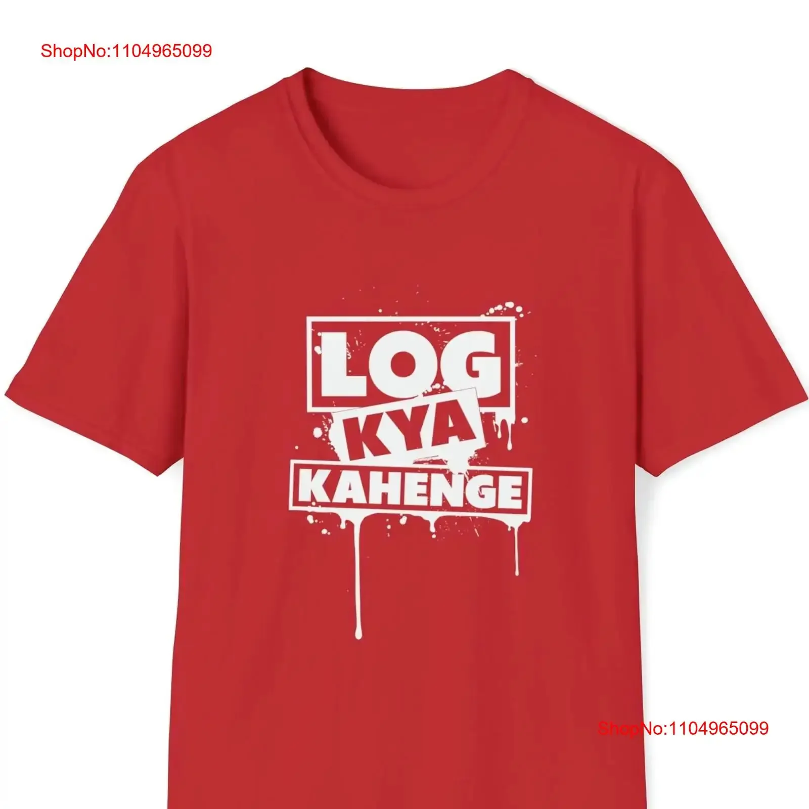 Log Kya Kahenge I Bollywood dialogue l Indian Movie Desi funny T Shirt South Asian Fashion attitude gift vintage Washed fashion
Log Kya Kahenge I Bollywood dialogue l Indian Movie Desi funny T Shirt South Asian Fashion attitude gift vintage Washed fashion