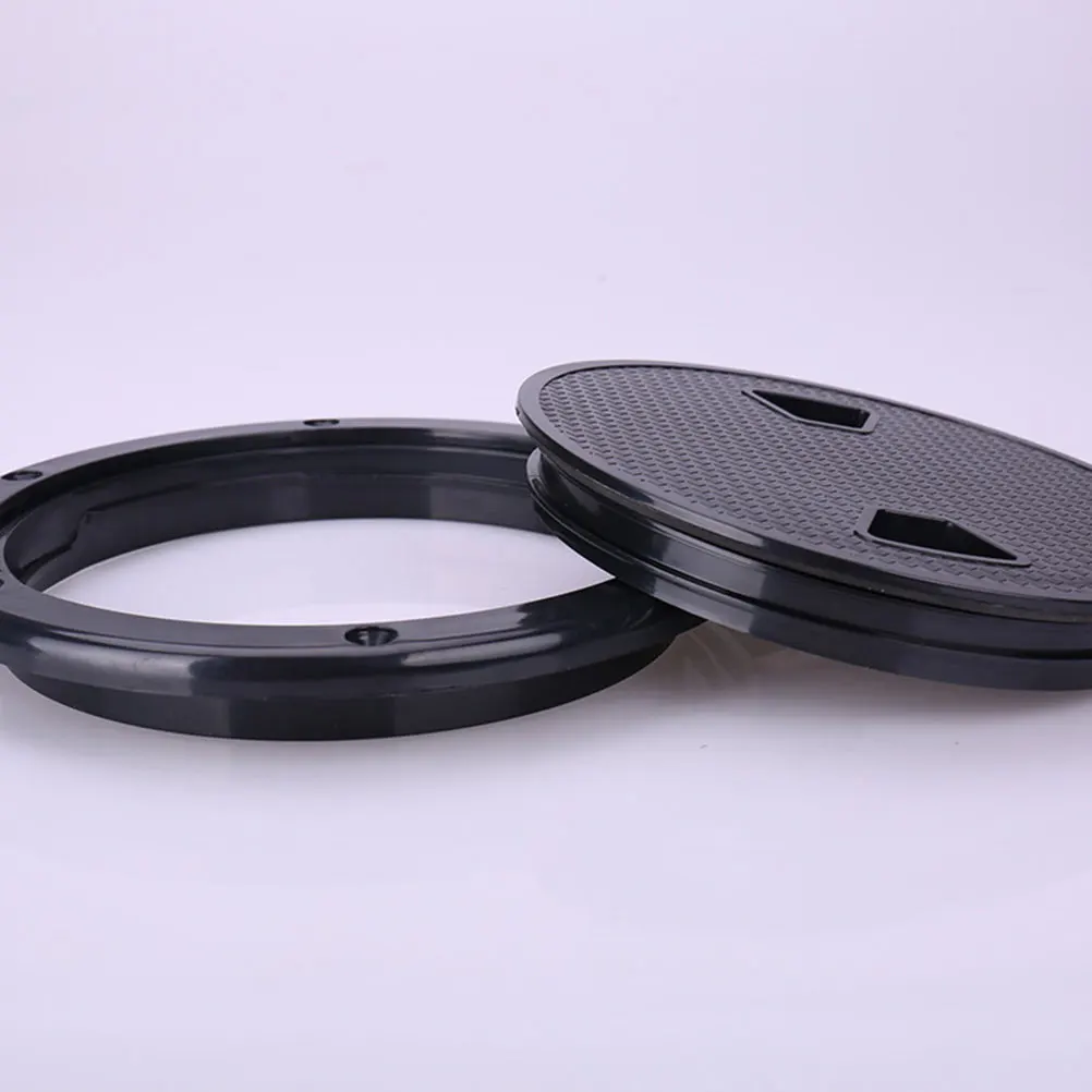 4 Inch Black Deck Hatch Non Slip Kayak Hole Cover for Yacht Speedboat Accessories Boat Checking Hole Cover Practical Design
4 Inch Black Deck Hatch Non Slip Kayak Hole Cover for Yacht Speedboat Accessories Boat Checking Hole Cover Practical Design